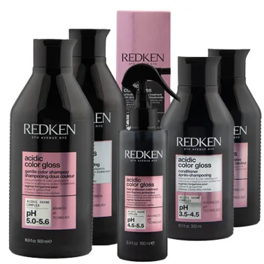 Redken Acidic Color Gloss – hrplejeserie til glans og farvebeskyttelse