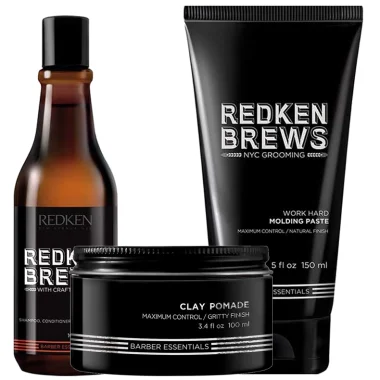 Redken Brews—hrpleje og stylingprodukter til mnd