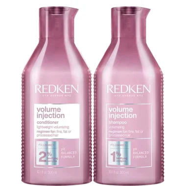 Redken Volume Injection – shampoo og conditioner til fyldigt hr