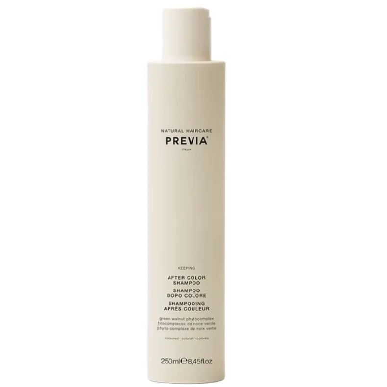 Previa After Color Shampoo – kologisk shampoo til farvet hr i 250ml