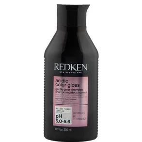 Redken Acidic Color Gloss Shampoo &ndash; farvebeskyttende shampoo med E-vitamin og pH-teknologi i 300 ml