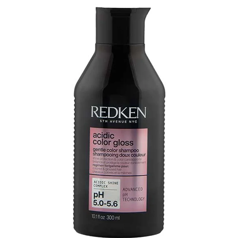 Redken Acidic Color Gloss Shampoo – farvebeskyttende shampoo med E-vitamin og pH-teknologi i 300 ml