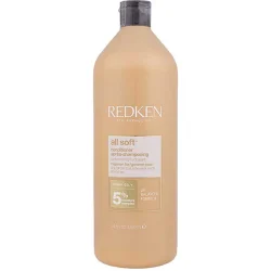Redken All Soft Conditioner – fugtgivende balsam med arganolie til trt hr i 1000 ml