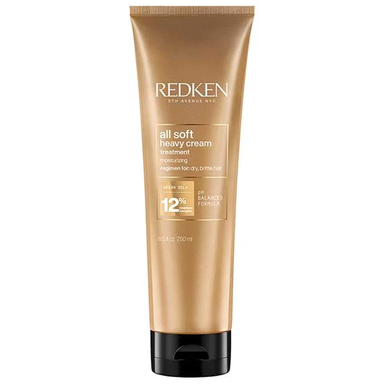 Redken All Soft Heavy Cream Treatment – hrkur med arganolie til trt og skrbeligt hr