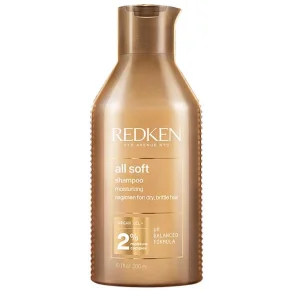 Redken All Soft Shampoo &ndash; fugtgivende shampoo med arganolie til t�rt h�r
