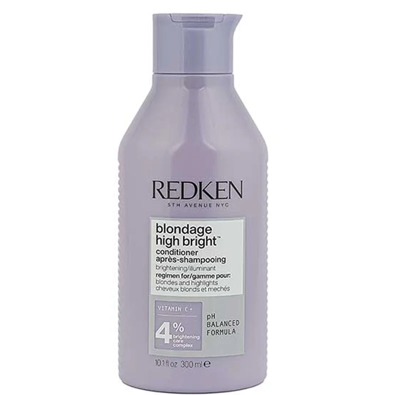 Redken Blondage High Bright Conditioner – balsam med C-vitamin til blondt hr
