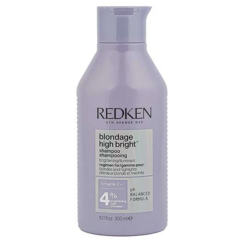 Redken Blondage High Bright Shampoo – lysnende shampoo til blondt hr med C-vitamin