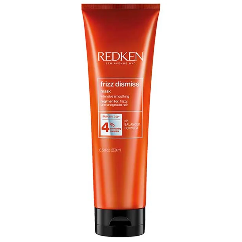 Redken Frizz Dismiss Mask – udglattende hrkur med babassu-olie